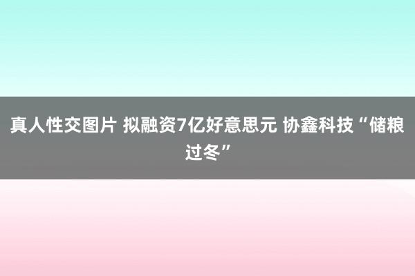 真人性交图片 拟融资7亿好意思元 协鑫科技“储粮过冬”