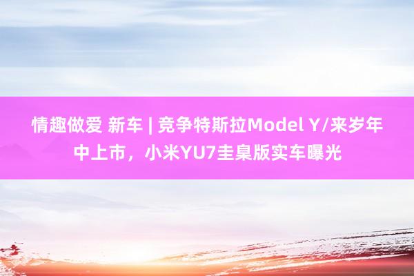 情趣做爱 新车 | 竞争特斯拉Model Y/来岁年中上市，小米YU7圭臬版实车曝光