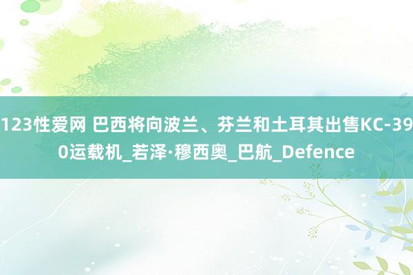 123性爱网 巴西将向波兰、芬兰和土耳其出售KC-390运载机_若泽·穆西奥_巴航_Defence